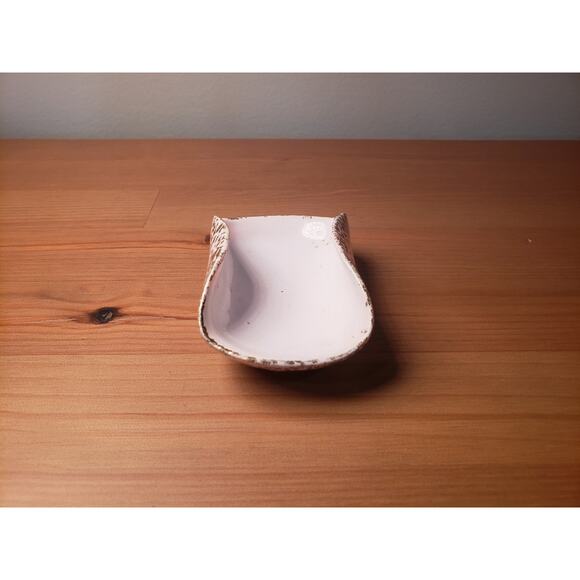 Antique French Porcelain Pink & Gold Jewelry Catch All. - Picture 4 of 5